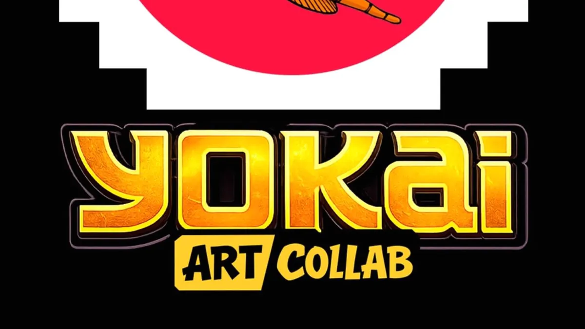 Tampilan visual slot Yokai dengan tema Jepang dan seni jalanan